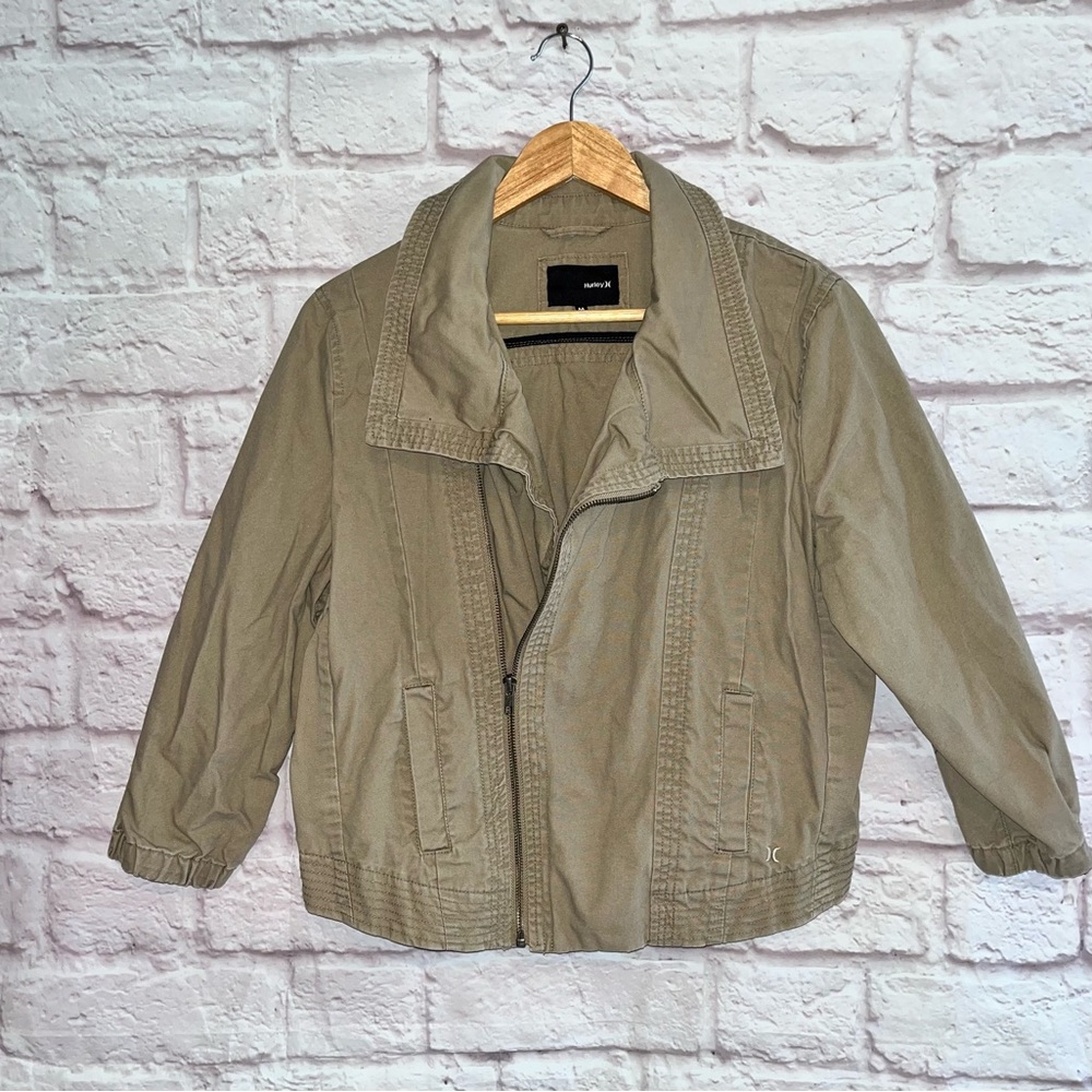 HURLEY Asymmetrical Jacket sz M